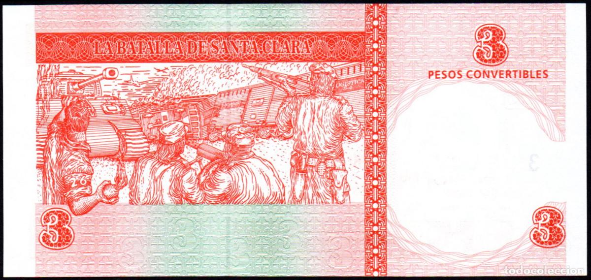 Billetes extranjeros: CUBA - 3 PESOS CONVERTIBLES 2006 - SIN CIRCULAR - Foto 2