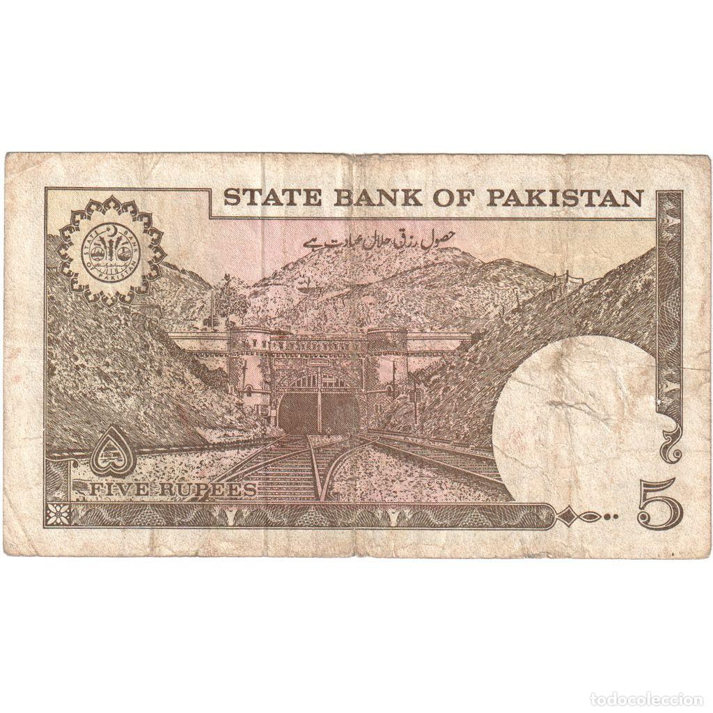 Billetes extranjeros: [#232663] Pakist&aacute;n, 5 Rupees, BC - Foto 2