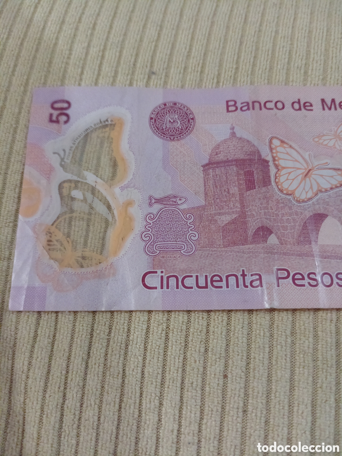 Billetes extranjeros: Billete de 50 pesos mexicanos - Foto 5