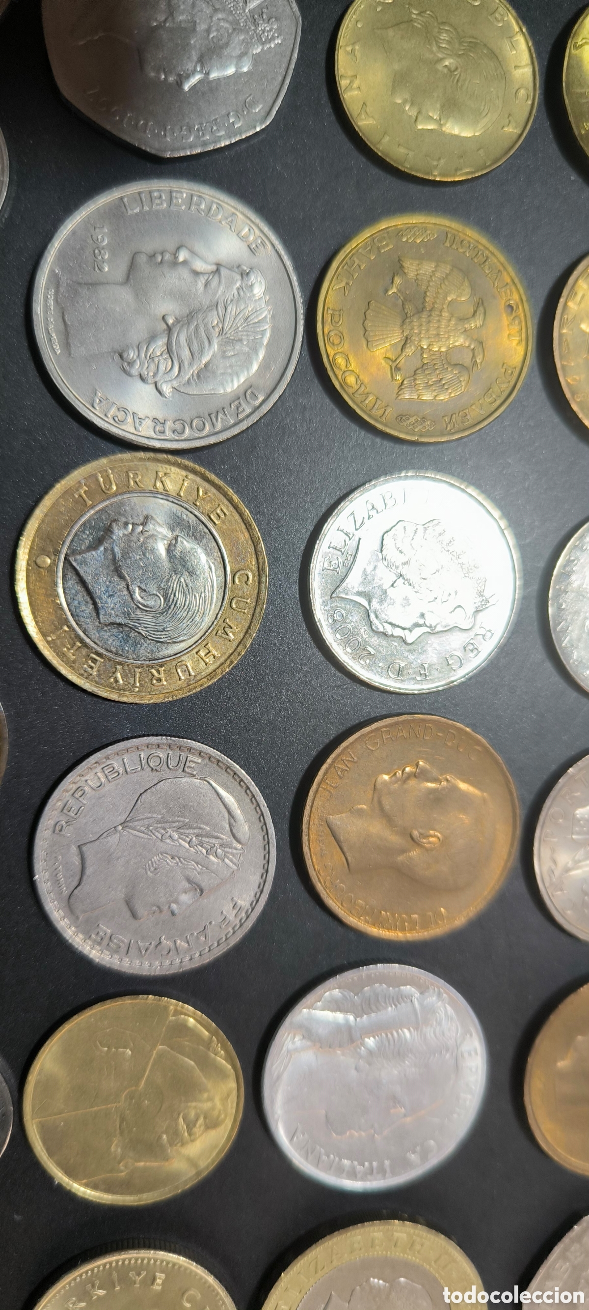 Billetes extranjeros: 400 MONEDAS EXRANJERAS DIFERENTES SIN CIRCULAR Y CIRCULADAS. - Foto 15
