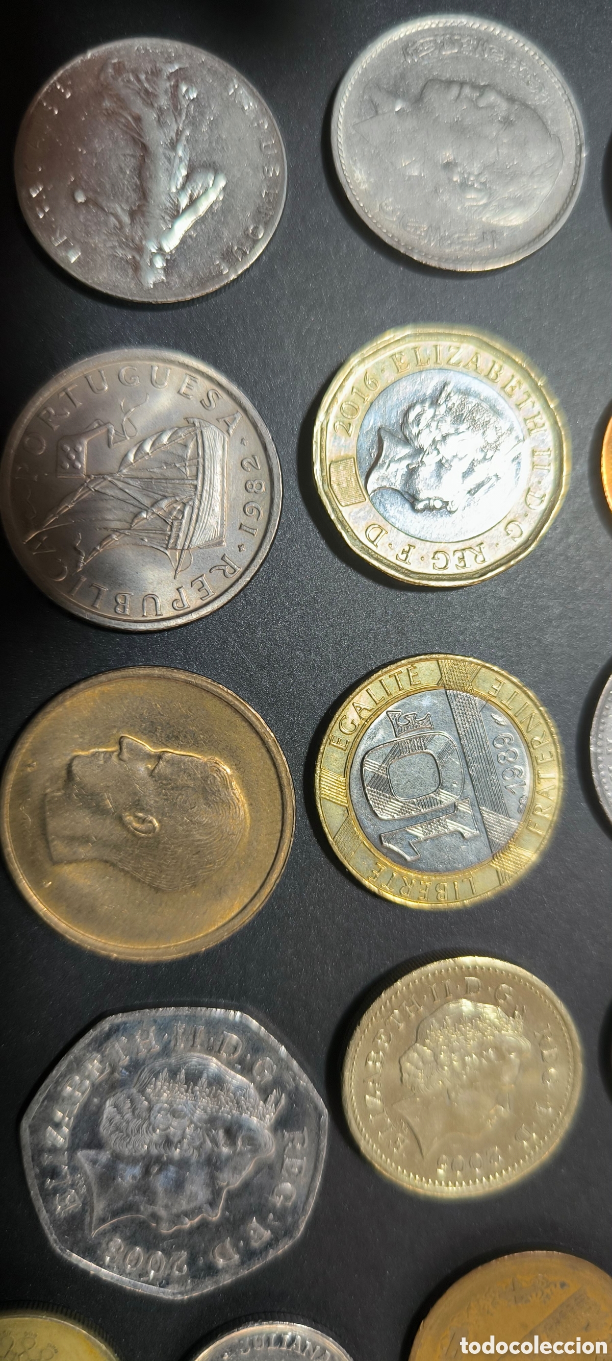 Billetes extranjeros: 400 MONEDAS EXRANJERAS DIFERENTES SIN CIRCULAR Y CIRCULADAS. - Foto 17