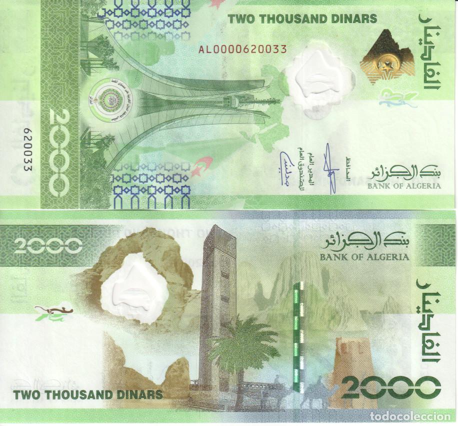 Billetes extranjeros: Argelia 2000 Dinars Pick W 148 SC/UNC - Foto 1