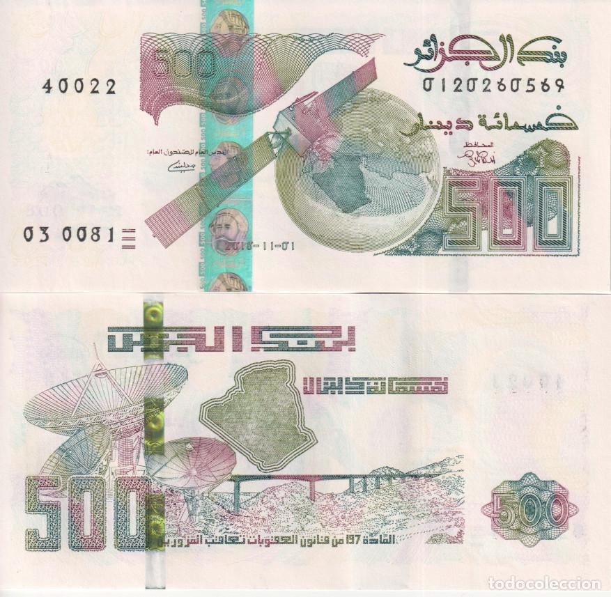 Billetes extranjeros: Argelia 500 Dinars Pick W 145 (2) SC/UNC - Foto 1