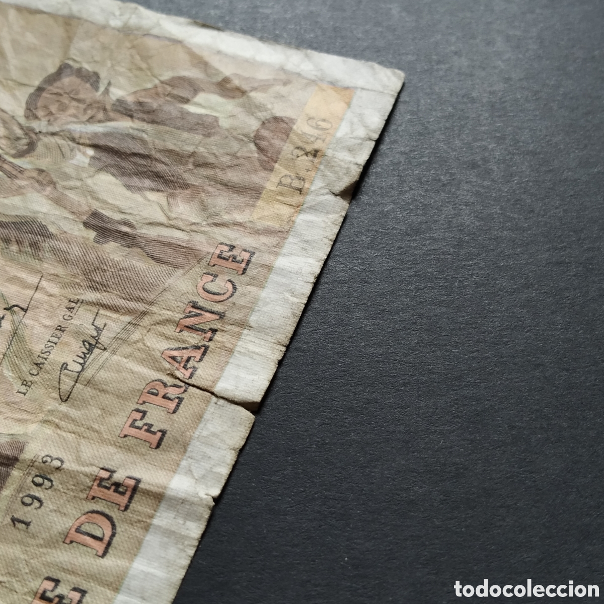 Billetes extranjeros: BILLETE - FRANCIA 100 FRANCOS 1993 - Foto 7
