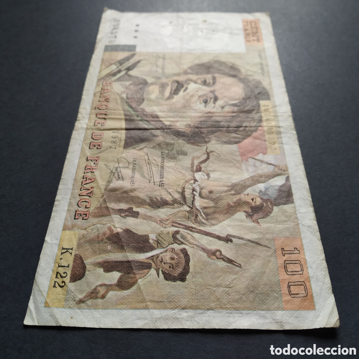Billetes extranjeros: BILLETE - FRANCIA 100 FRANCOS 1987 - Foto 4