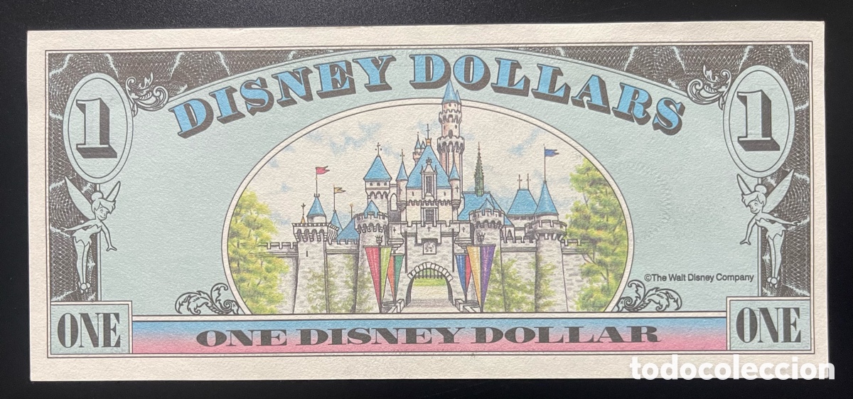 Billetes extranjeros: CMC 1 D&Oacute;LAR 1990 DISNEY (MICKEY MOUSE) SC - Foto 2