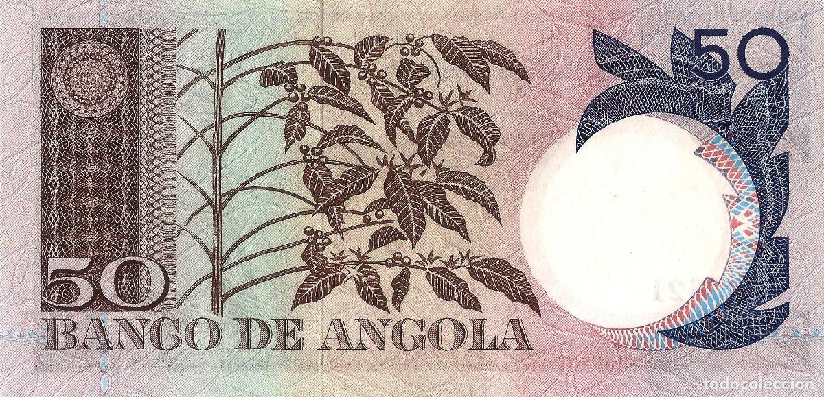 Billetes extranjeros: ANGOLA 50 Escudos 1973, P105, UNC - Foto 3