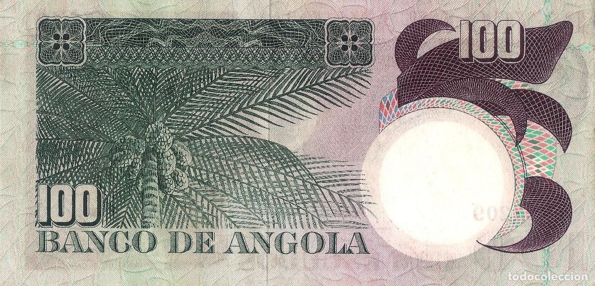 Billetes extranjeros: ANGOLA 100 Escudos 1973, P106, UNC - Foto 3