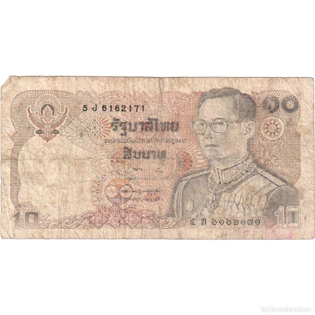 Billetes extranjeros: [#1290132] Tailandia, 10 Baht, BC - Foto 1