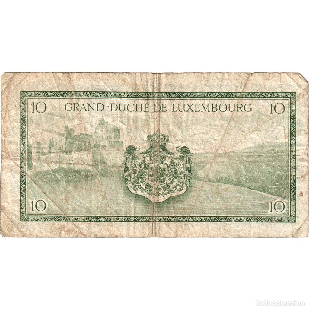Billetes extranjeros: [#1290187] Luxemburgo, 10 Francs, BC - Foto 2