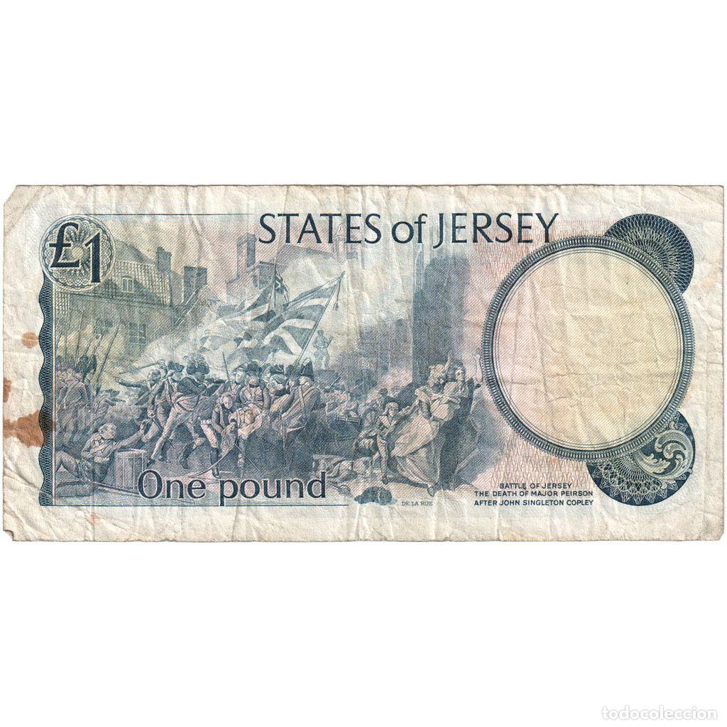 Billetes extranjeros: [#1290336] Jersey, 1 Pound, BC+ - Foto 2