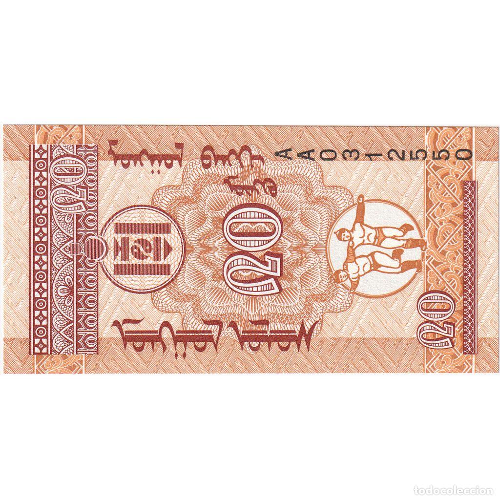 Billetes extranjeros: [#1290375] Mongolia, 20 Mongo, UNC - Foto 2