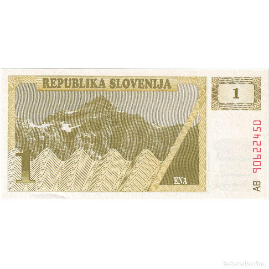 Billetes extranjeros: [#1290522] Eslovenia, 1 Tolar, UNC - Foto 2