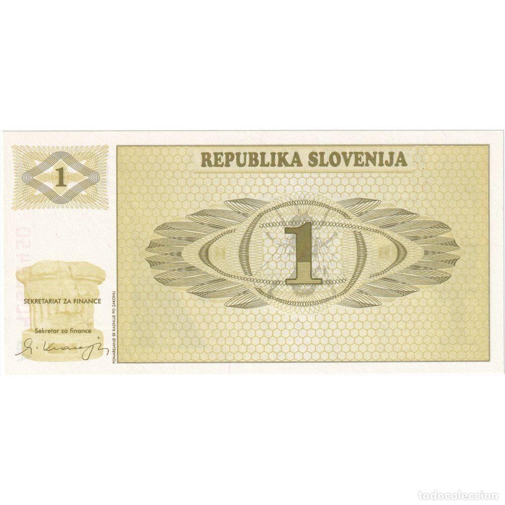 Billetes extranjeros: [#1290522] Eslovenia, 1 Tolar, UNC - Foto 1