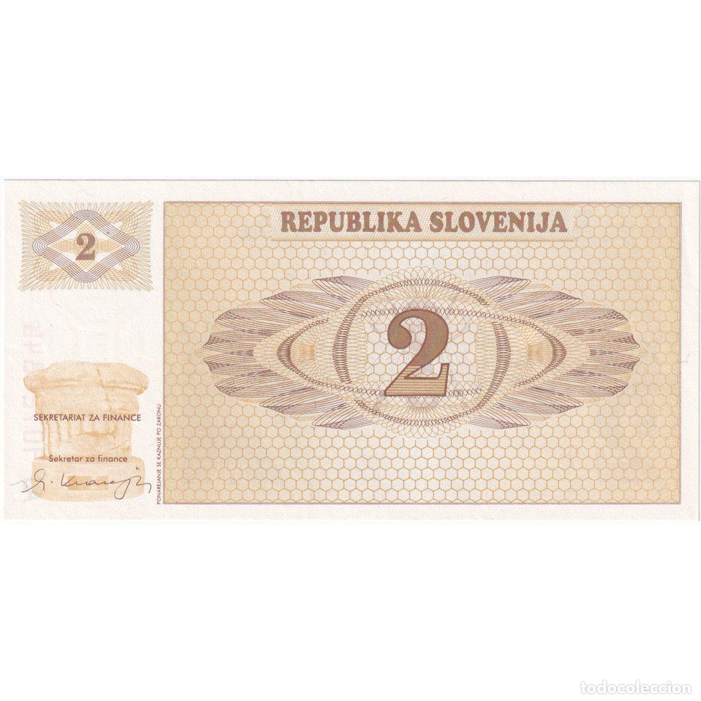 Billetes extranjeros: [#1290523] Eslovenia, 2 (Tolarjev), UNC - Foto 1