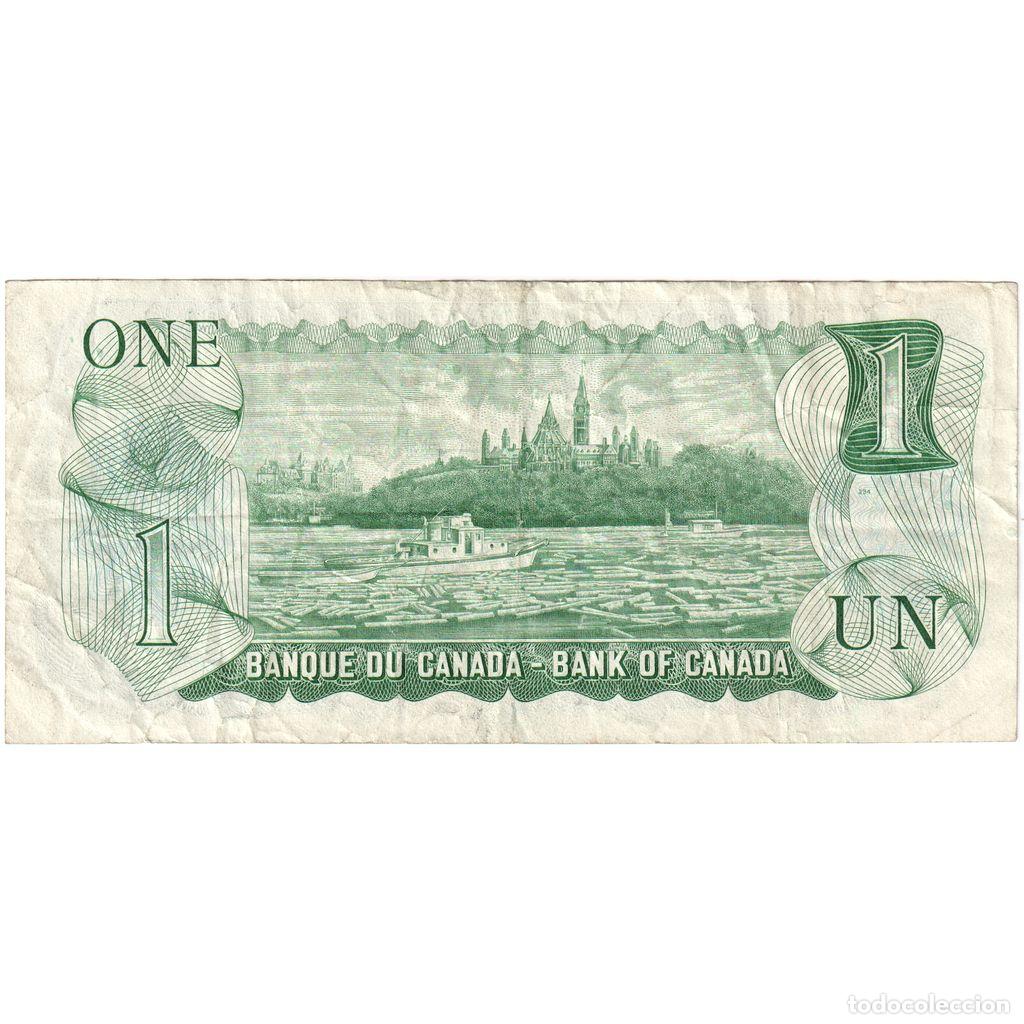 Billetes extranjeros: [#1290626] Canad&aacute;, 1 Dollar, MBC - Foto 2