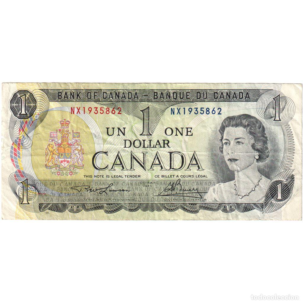 Billetes extranjeros: [#1290626] Canad&aacute;, 1 Dollar, MBC - Foto 1
