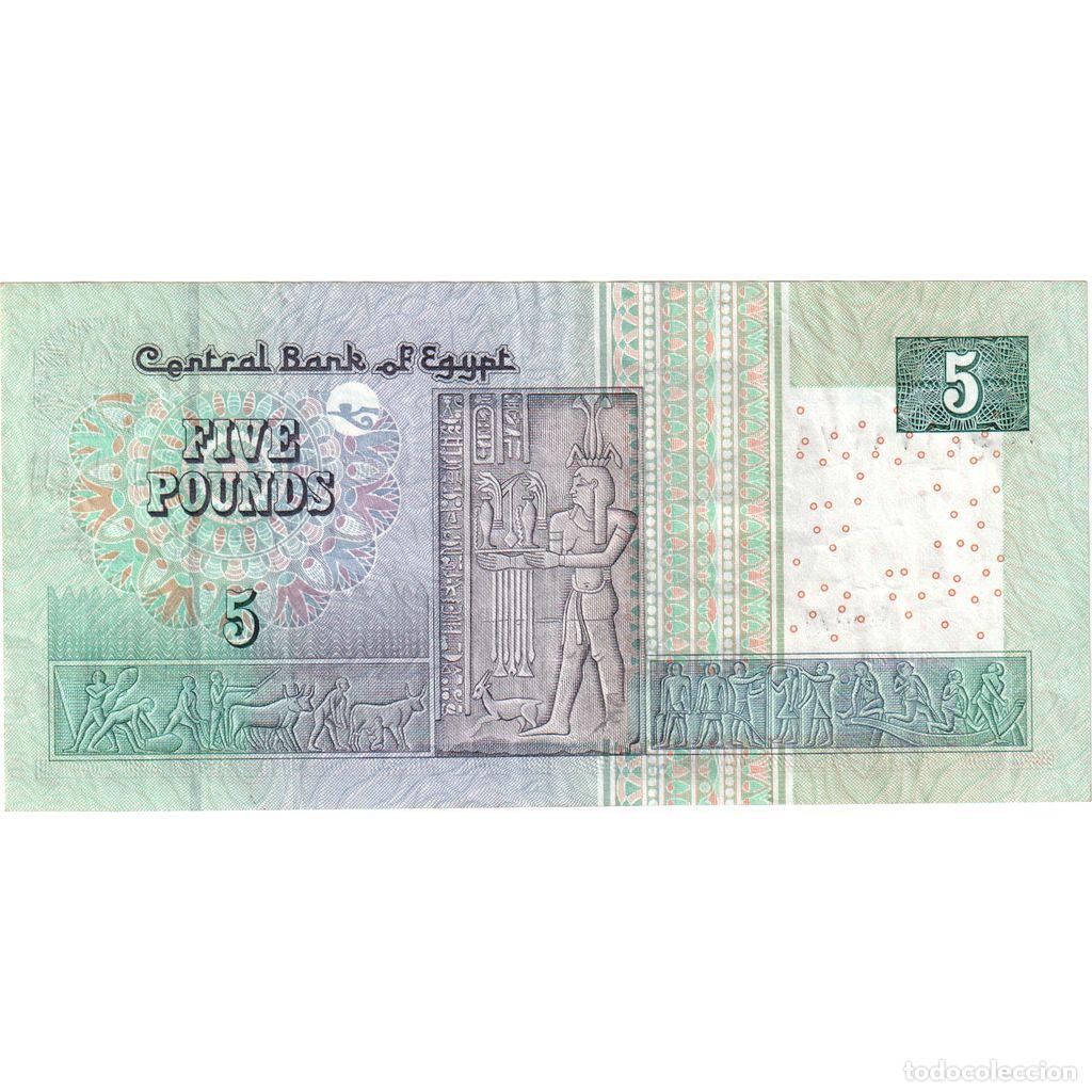 Billetes extranjeros: [#1290651] Egipto, 5 Pounds, UNC - Foto 2