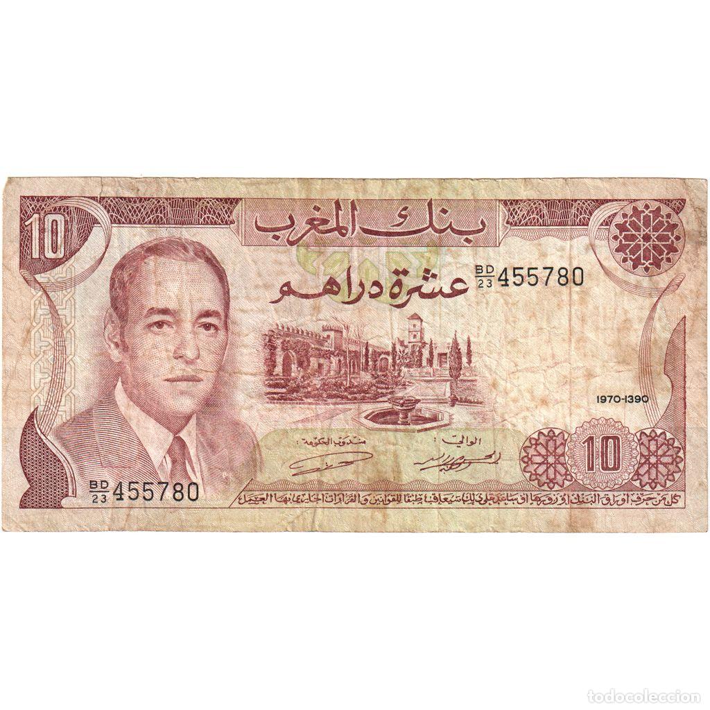 Billetes extranjeros: [#1290749] Marruecos, 10 Dirhams, BC+ - Foto 1