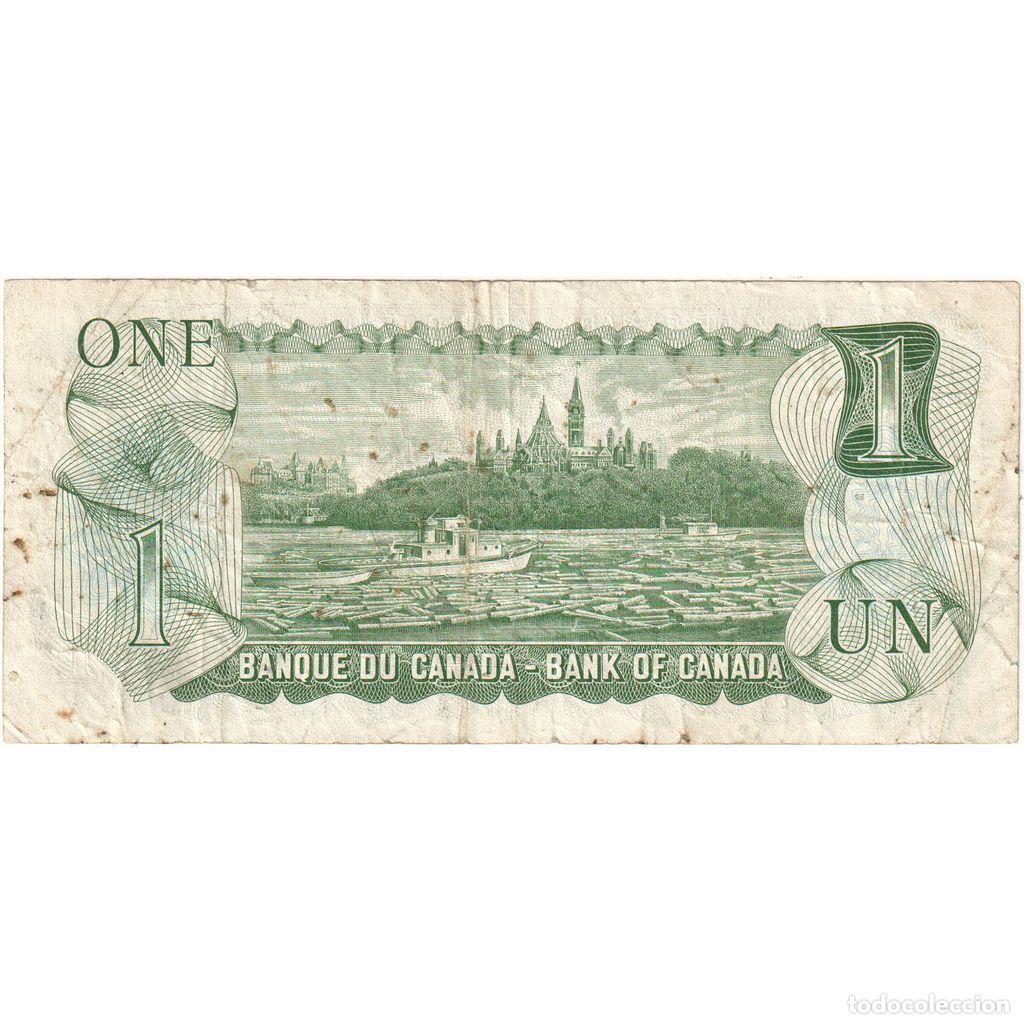 Billetes extranjeros: [#1290752] Canad&aacute;, 1 Dollar, BC+ - Foto 2