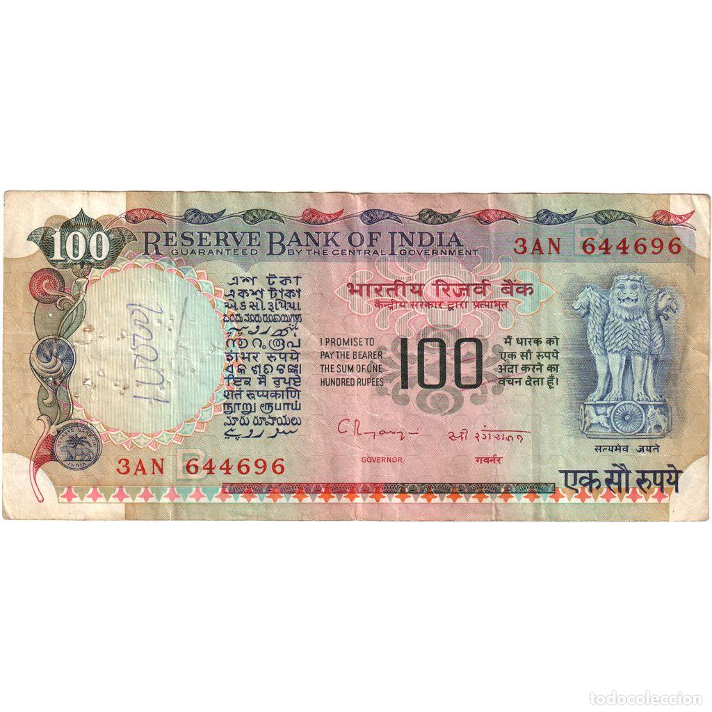 Billetes extranjeros: [#1290782] India, 100 Rupees, BC+ - Foto 1