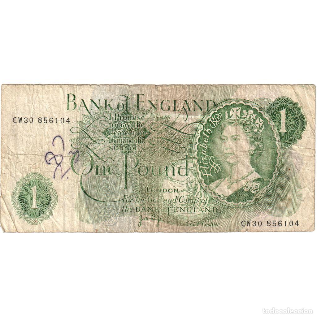 Billetes extranjeros: [#1290785] Gran Breta&ntilde;a, 1 Pound, BC - Foto 1