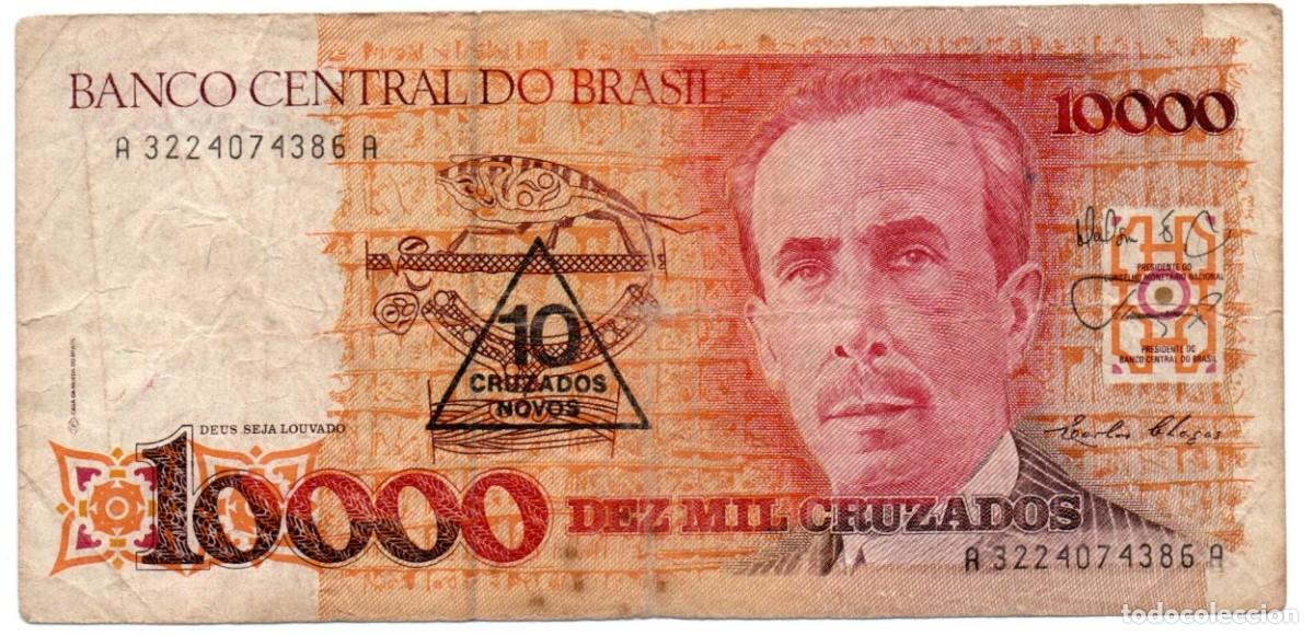 Billetes extranjeros: TRES BILLETES DE BRASIL - Foto 6