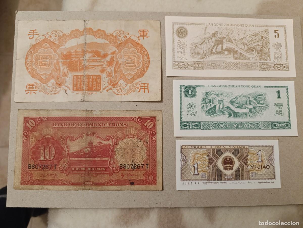 Billetes extranjeros: Lote 11 billetes de China - Foto 4