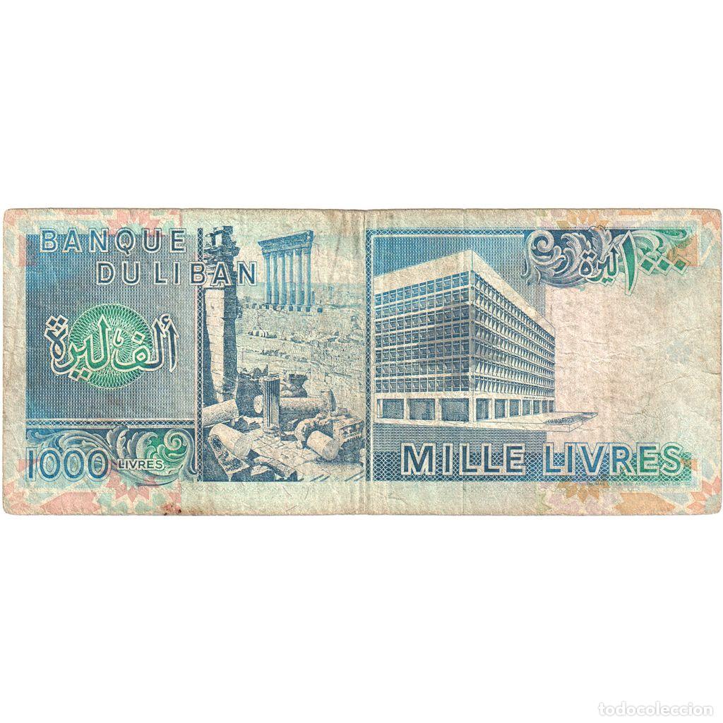 Billetes extranjeros: [#1290880] L&iacute;bano, 1000 Livres, BC - Foto 2