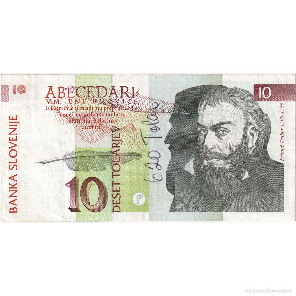 Billetes extranjeros: [#1290948] Eslovenia, 10 Tolarjev, UNC - Foto 1
