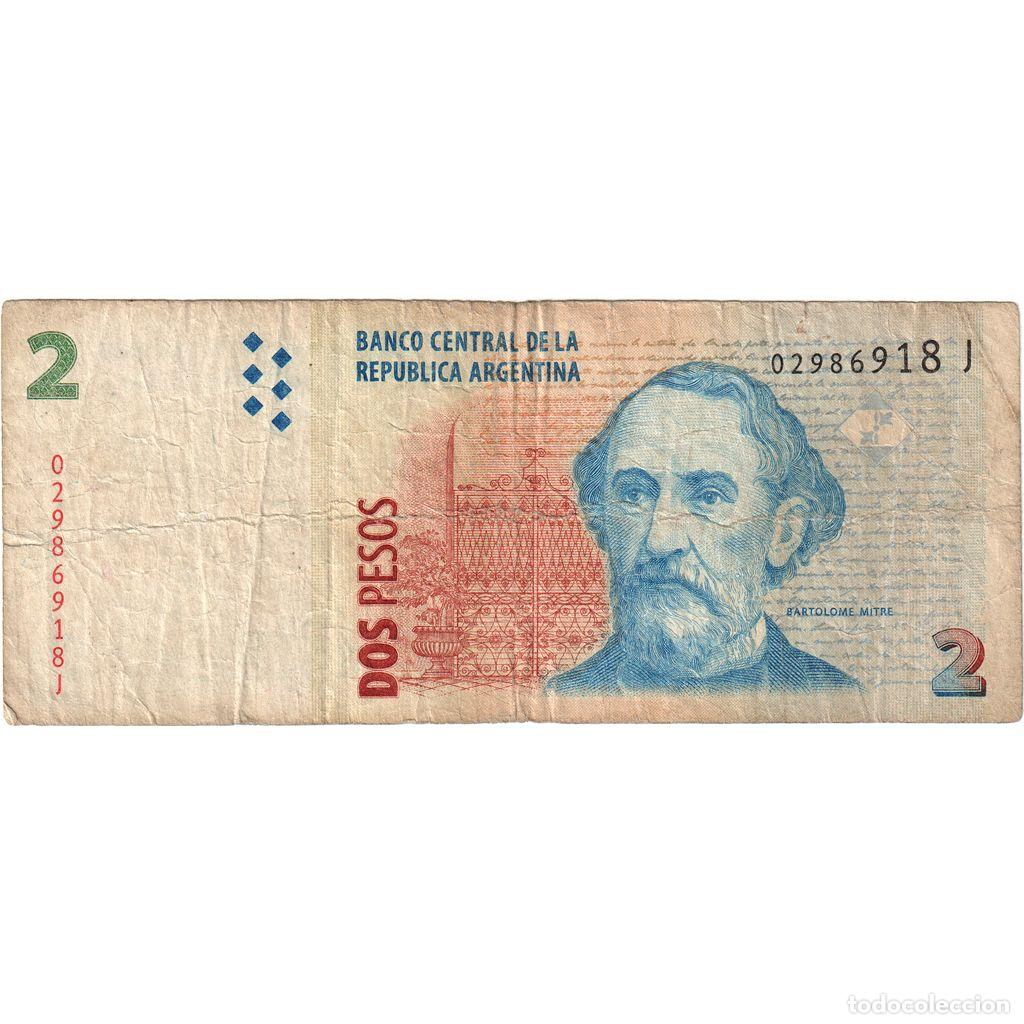 Billetes extranjeros: [#1290967] 2 Pesos, Argentina, KM:346, BC - Foto 1