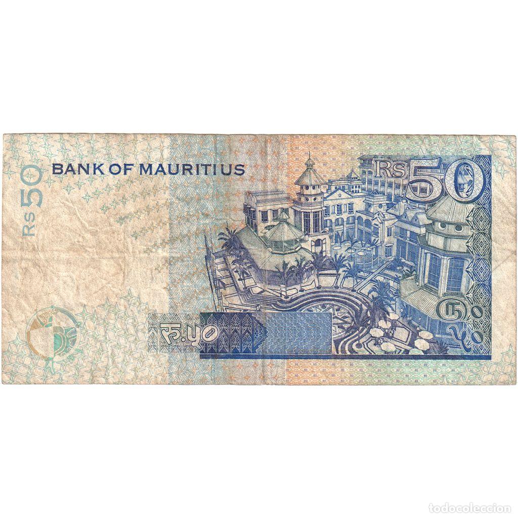 Billetes extranjeros: [#1291327] Mauricio, 50 Rupees, BC+ - Foto 2