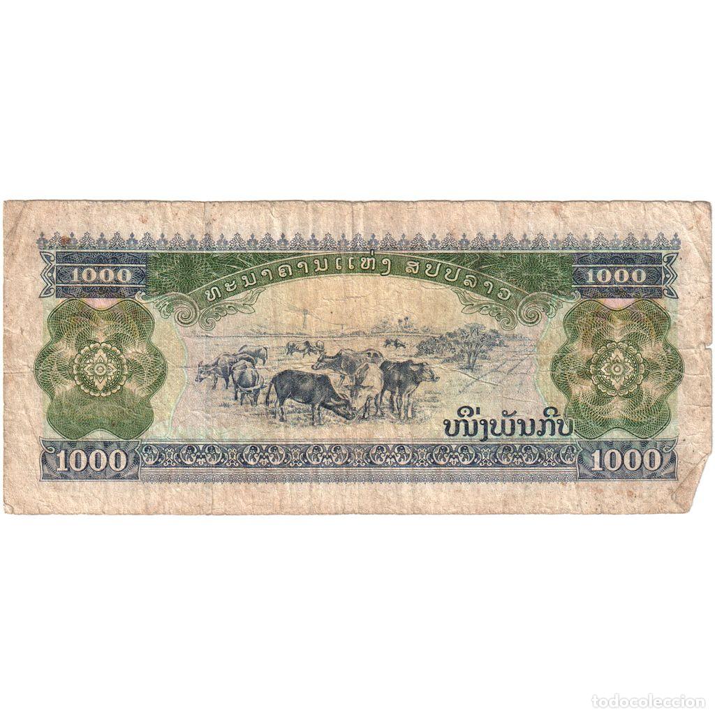 Billetes extranjeros: [#1291429] Laos, 1000 Kip, BC - Foto 2