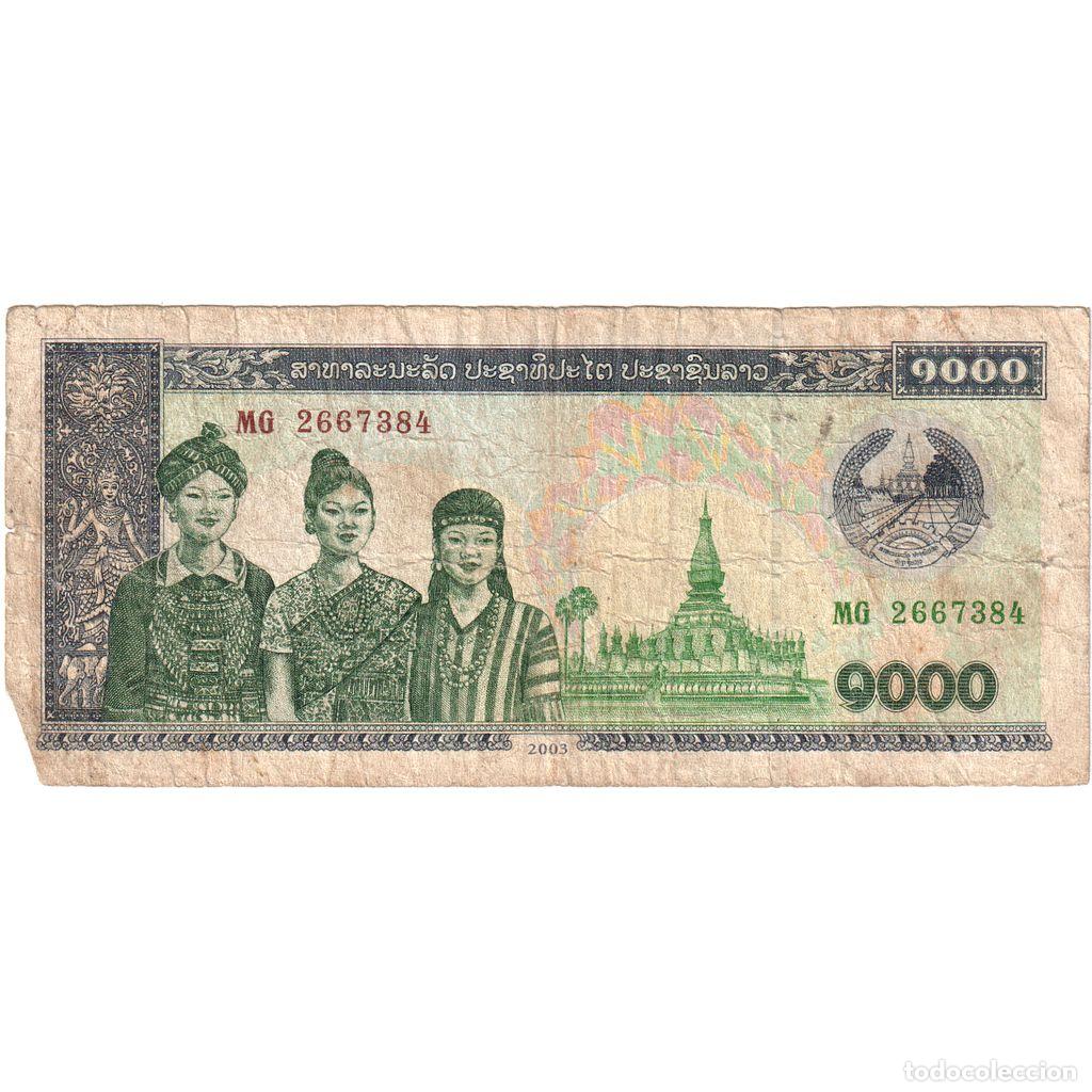 Billetes extranjeros: [#1291429] Laos, 1000 Kip, BC - Foto 1