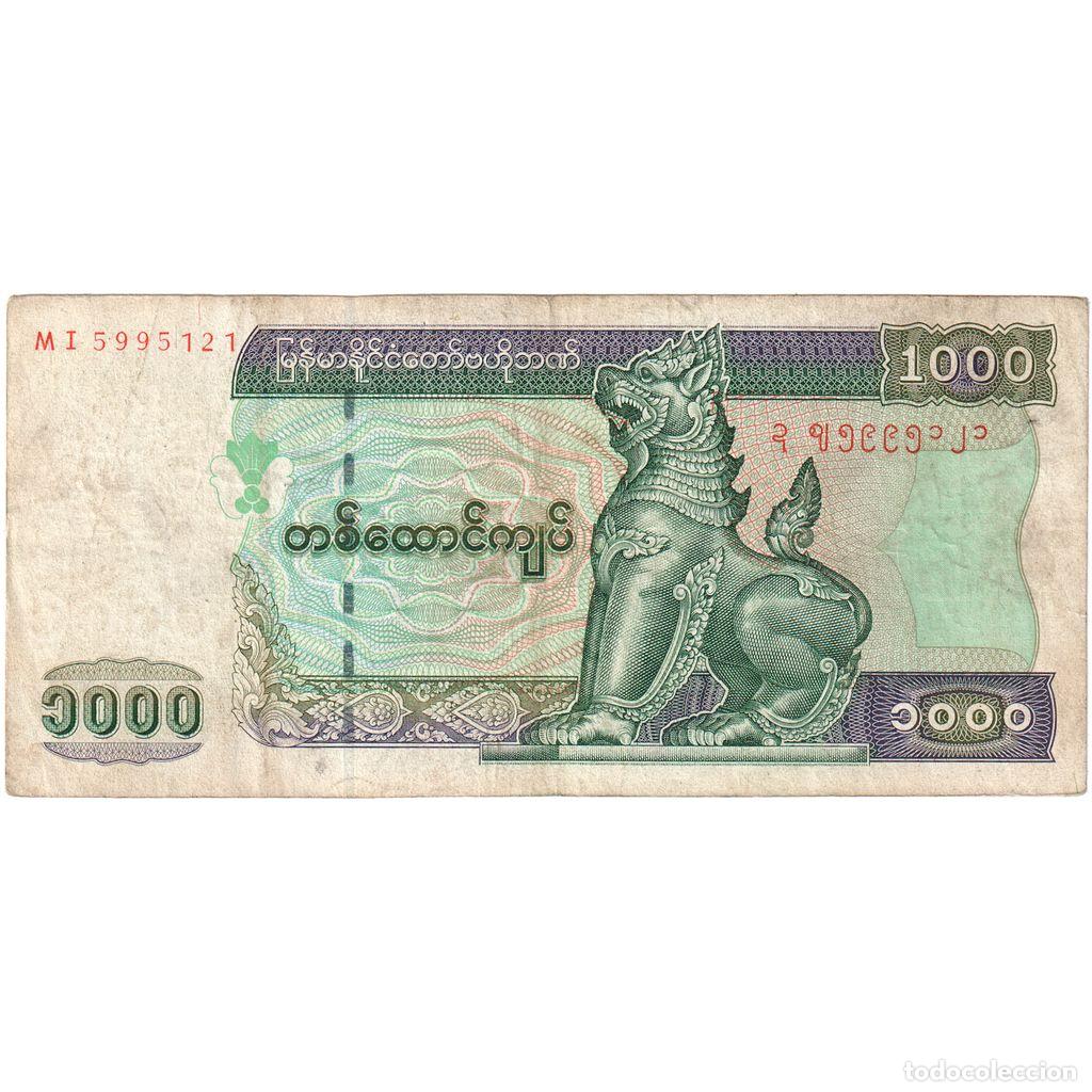 Billetes extranjeros: [#1291440] Myanmar, 1000 Kyats, BC - Foto 1