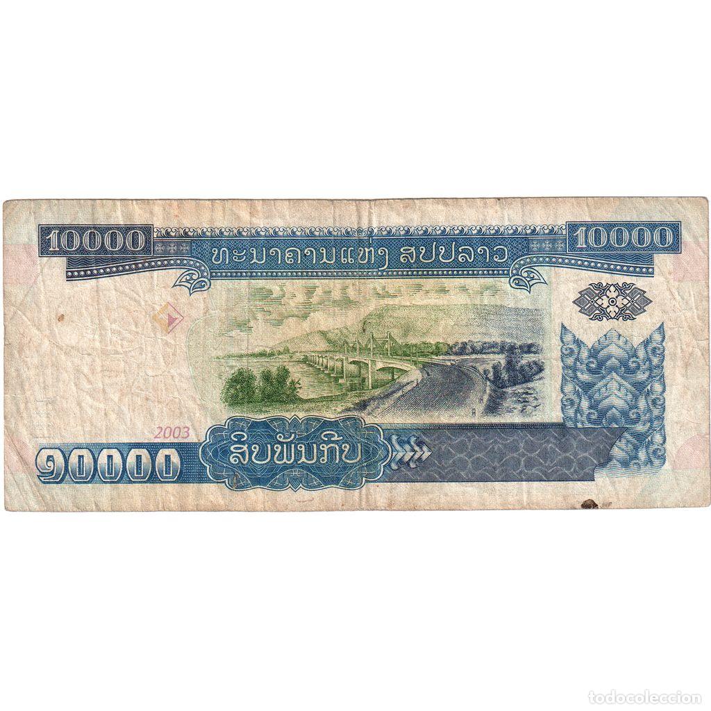 Billetes extranjeros: [#1291442] Lao, 10,000 Kip, BC - Foto 2