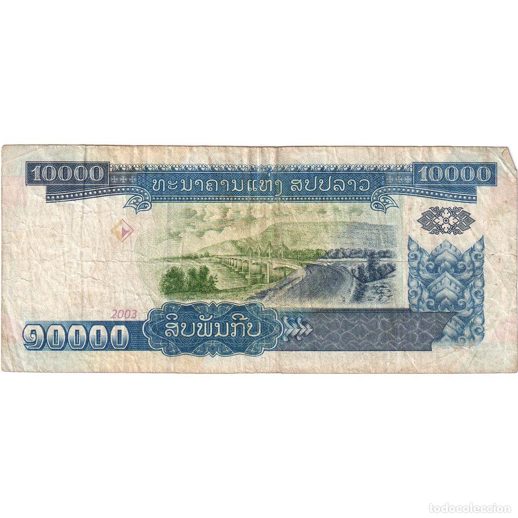 Billetes extranjeros: [#1291450] Lao, 10,000 Kip, BC - Foto 2