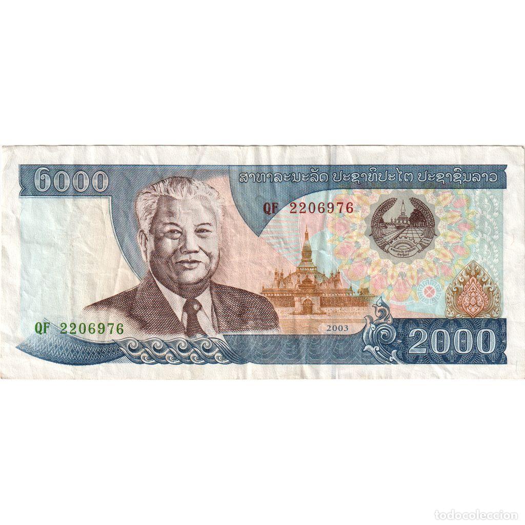 Billetes extranjeros: [#1291457] Lao, 2000 Kip, Undated (2003), MBC - Foto 1