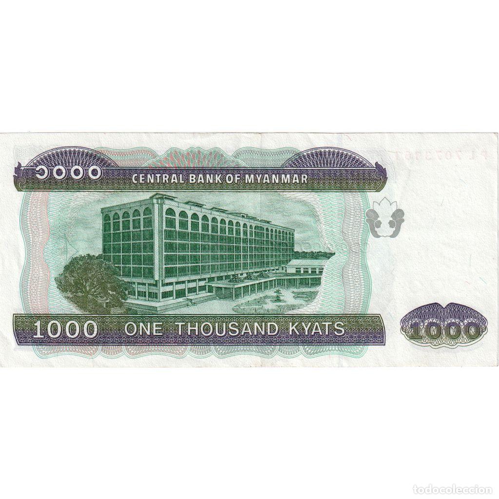 Billetes extranjeros: [#1291459] Myanmar, 1000 Kyats, SC - Foto 2