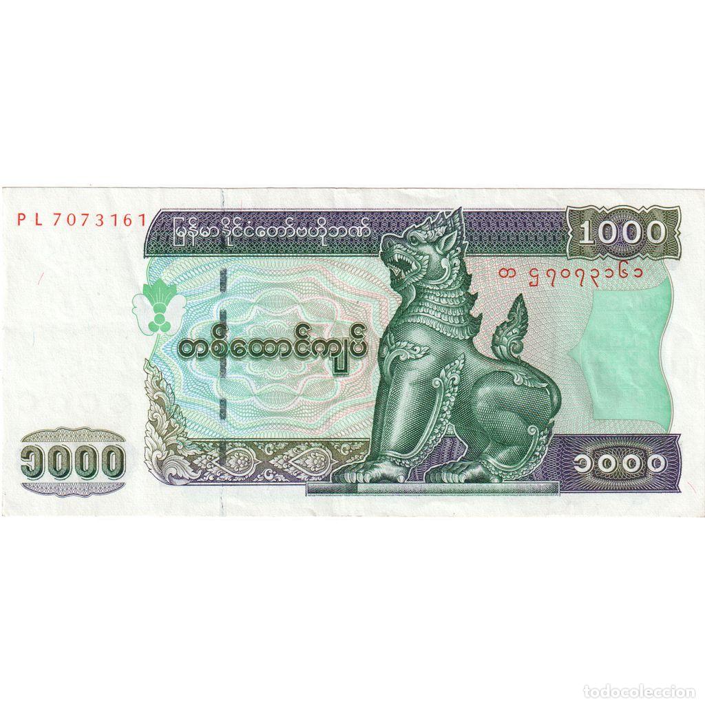 Billetes extranjeros: [#1291459] Myanmar, 1000 Kyats, SC - Foto 1