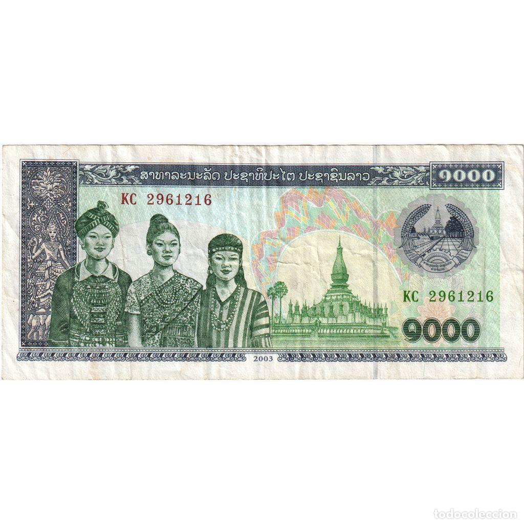 Billetes extranjeros: [#1291467] Laos, 1000 Kip, MBC - Foto 1