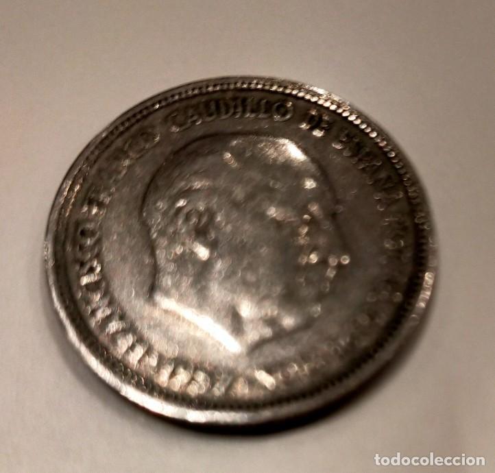 Billetes extranjeros: Moneda 5 pesetas 1957-1958 - Foto 1