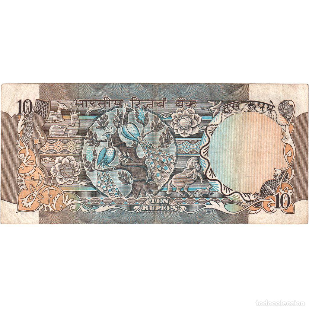 Billetes extranjeros: [#1291598] India, 10 Rupees, BC+ - Foto 2