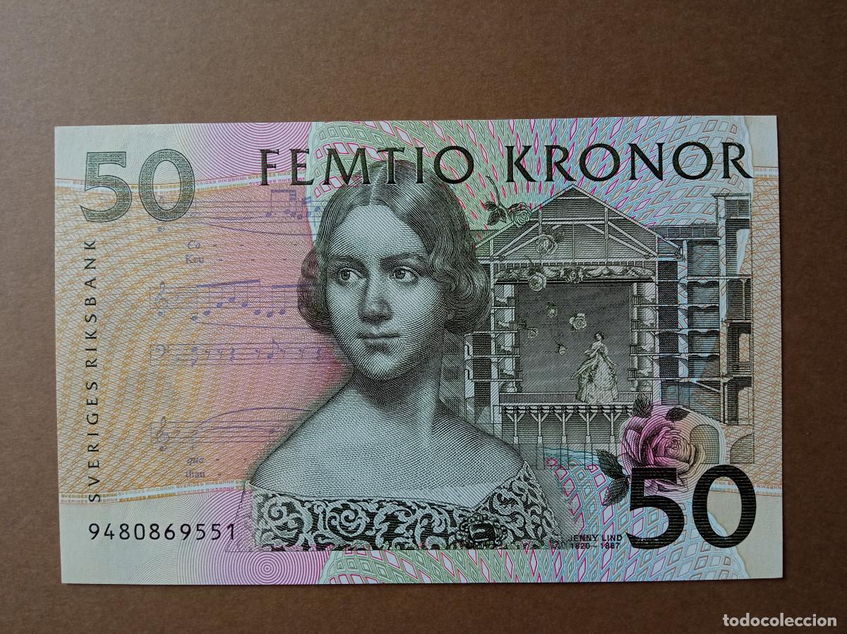 Billets internationaux: SUECIA- 50 KRONOR 2002 SIN CIRCULAR