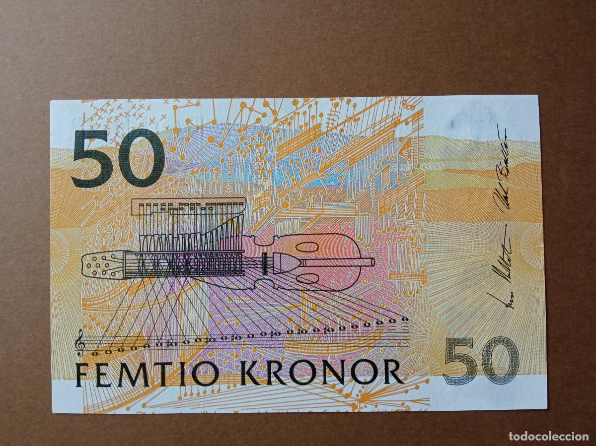 Billetes extranjeros: SUECIA- 50 KRONOR 2002 SIN CIRCULAR - Foto 2