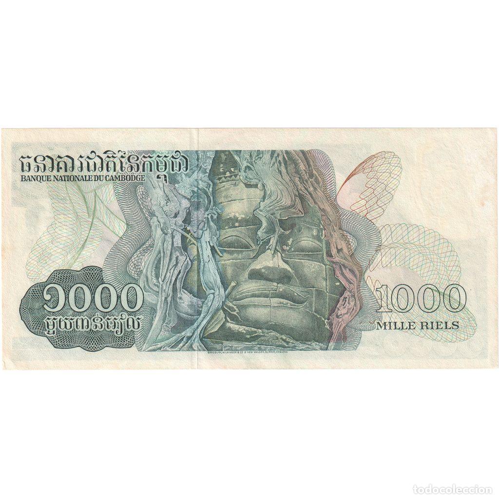 Billetes extranjeros: [#1291677] Camboya, 1000 Riels, SC - Foto 2