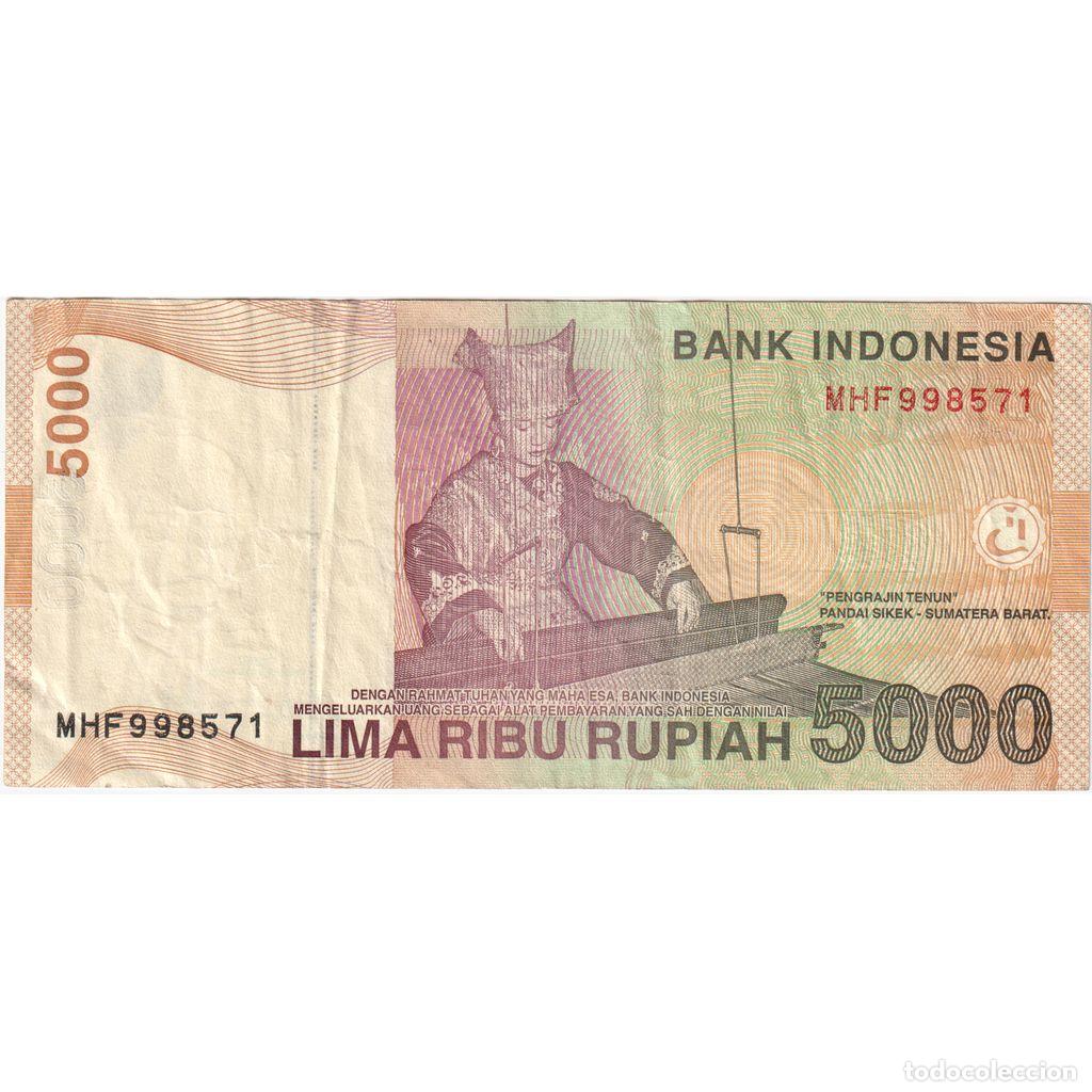 Billetes extranjeros: [#1291815] Indonesia, 5000 Rupiah, MBC - Foto 2