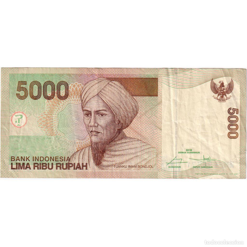 Billetes extranjeros: [#1291815] Indonesia, 5000 Rupiah, MBC - Foto 1