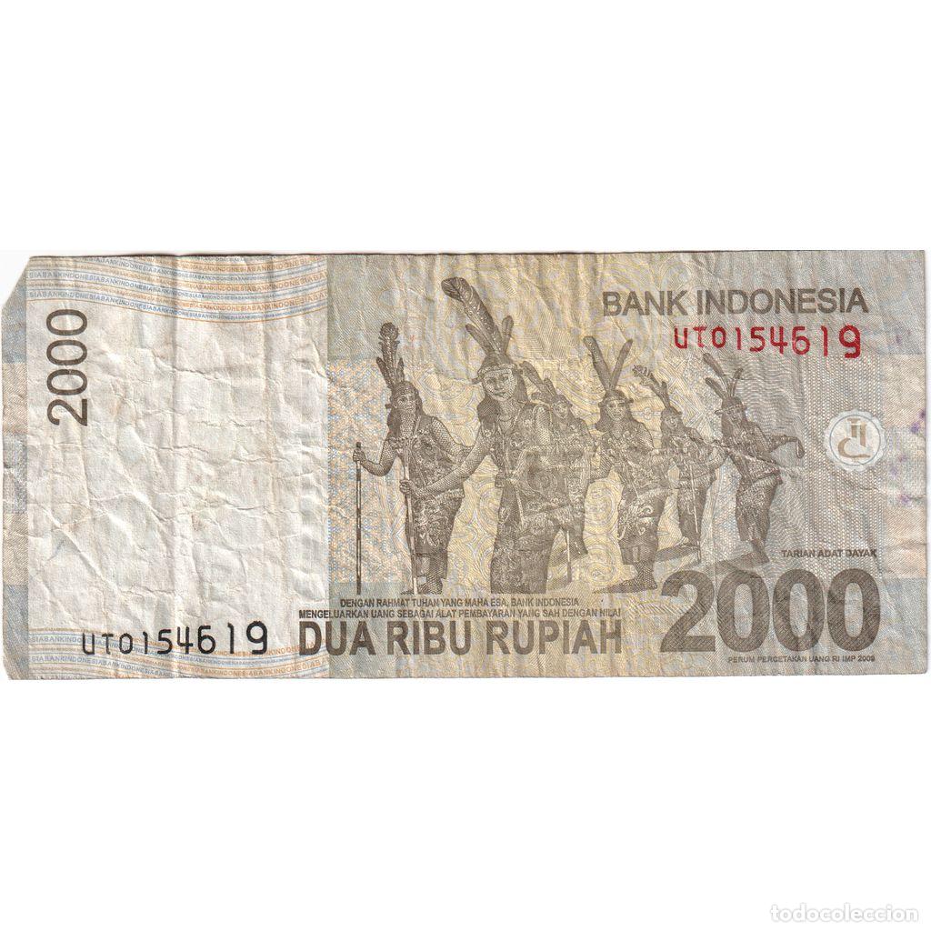 Billetes extranjeros: [#1291877] Indonesia, 2000 Rupiah, BC+ - Foto 2