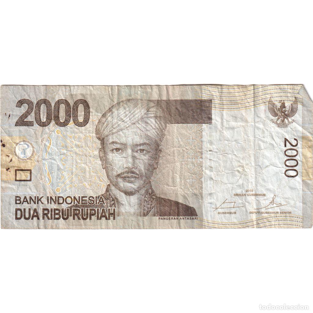 Billetes extranjeros: [#1291877] Indonesia, 2000 Rupiah, BC+ - Foto 1